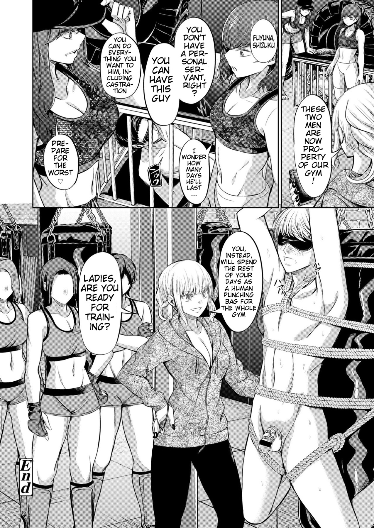 Hentai Manga Comic-Human Punching Bag-Read-34